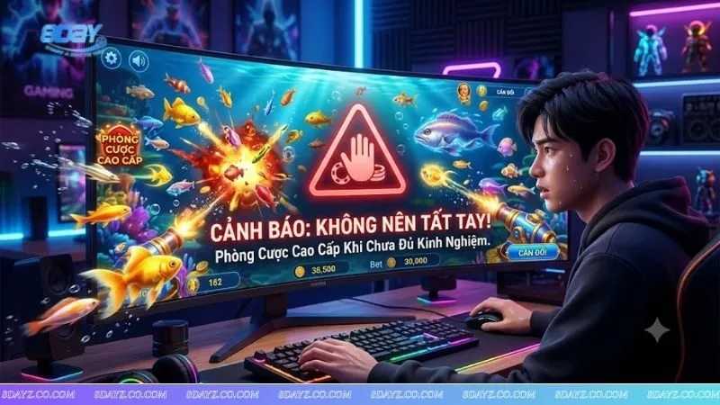 Cảnh báo rủi ro khi chọn nhầm phòng cược cao cấp ngay từ những ván đầu tiên